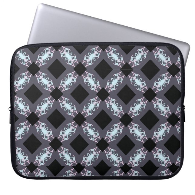 Geo Print Pillow Laptop Sleeve (Voorkant)
