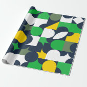 Geo Shape Cadeaupapier (Uitgerold)
