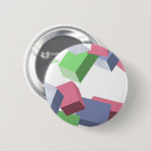 Geo Shapes Ronde Button 5,7 Cm (Voorkant /achterkant)
