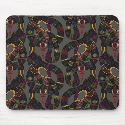 geo - slangen muismat (Voorkant)