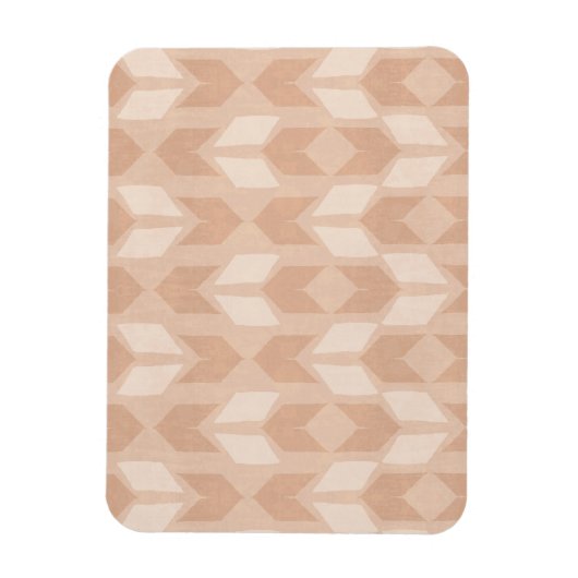 Geo-stap buiten | Coral Arrow Pattern Magneet (Verticaal)