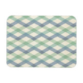 Geo-stap buiten | Geometrisch pasteipatroon Magneet (Horizontaal)