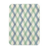 Geo-stap buiten | Geometrisch pasteipatroon Magneet (Verticaal)