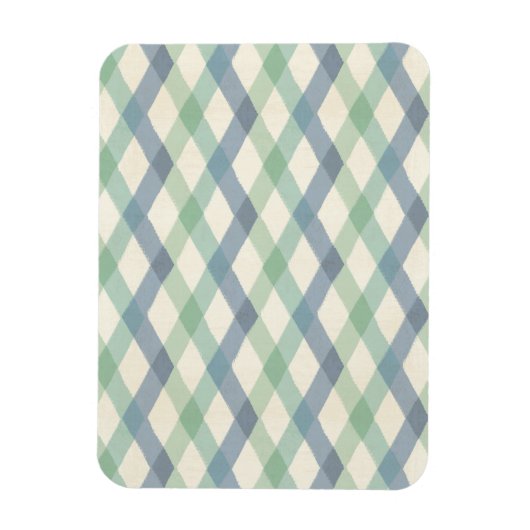 Geo-stap buiten | Geometrisch pasteipatroon Magneet (Verticaal)