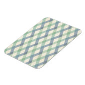 Geo-stap buiten | Geometrisch pasteipatroon Magneet (Linkerzijde)