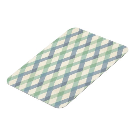 Geo-stap buiten | Geometrisch pasteipatroon Magneet (Linkerzijde)