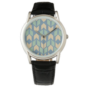 Geo-stap buiten   Geometrische pijlpatroon Horloge