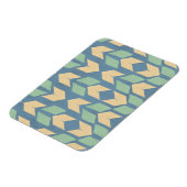 Geo-stap buiten | Geometrische pijlpatroon Magneet (Linkerzijde)