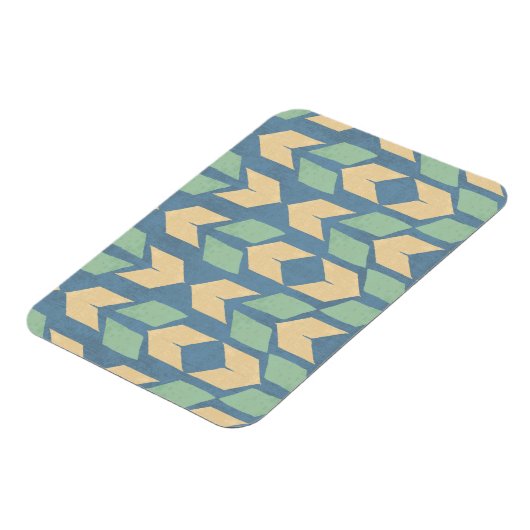 Geo-stap buiten | Geometrische pijlpatroon Magneet (Linkerzijde)