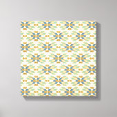Geo-stap buiten | Tribalpatroon Canvas Afdruk (Voorkant)