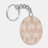 Geo-stap buitenshuis | Coral Arrow Pattern Sleutelhanger (Voorkant Links)