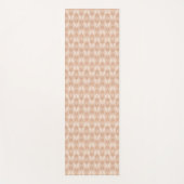 Geo-stap buitenshuis | Coral Arrow Pattern Yogamat (Voorkant)