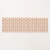 Geo-stap buitenshuis | Coral Arrow Pattern Yogamat (Voorkant (horizontaal))