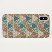 Geo-stap buitenshuis | Geometrisch patroon Case-Mate iPhone Case (Achterkant (horizontaal))