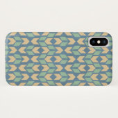 Geo-stap buitenshuis | Geometrische pijlpatroon Case-Mate iPhone Case (Achterkant (horizontaal))
