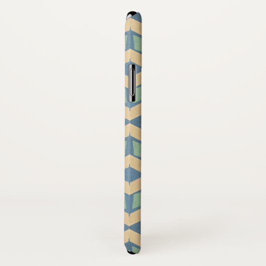 Geo-stap buitenshuis | Geometrische pijlpatroon Case-Mate iPhone Case (Achterkant / rechts)