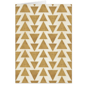 Geo-stap buitenshuis   Gold Geometric Pattern