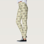 Geo-stap buitenshuis | Tribalpatroon Leggings (Links)