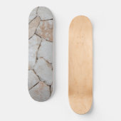 Geo Stone Wall #1 #wall #decor #art Persoonlijk Skateboard (Voorkant)