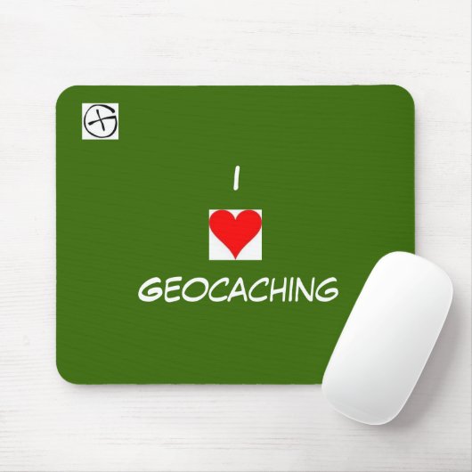 Geo-symbool, hart, I, Geocaching Muismat (Met muis)