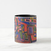 Geo Tech, Abstracte Art Mok (Midden)