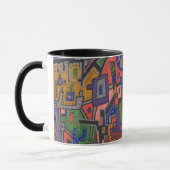 Geo Tech, Abstracte Art Mok (Links)