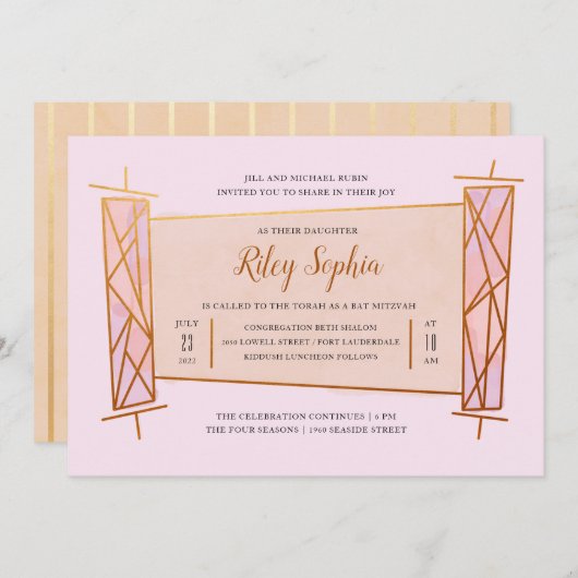 Geo Torah Kaart (Voorkant / Achterkant)