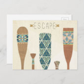 Geo VI buiten | Escape Briefkaart (Voorkant / Achterkant)