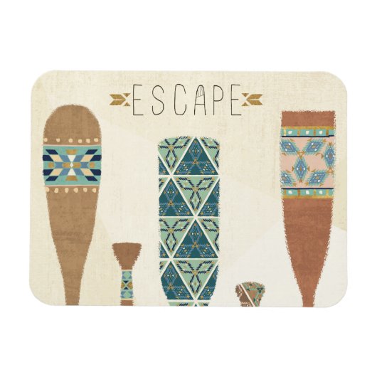 Geo VI buiten | Escape Magneet (Horizontaal)