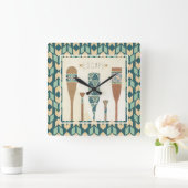 Geo VI buiten | Escape Vierkante Klok (Huis)