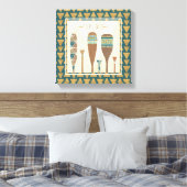 Geo VII buiten | Onderzoek Canvas Afdruk (Insitu (Slaapkamer))