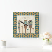 Geo VII buitenshuis | Onderzoek Vierkante Klok (Huis)