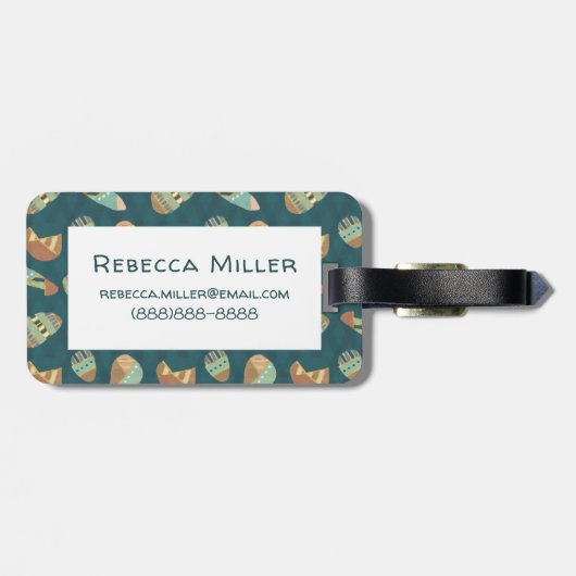 Geo VIII buitenshuis | Wees een Soul Seeker Bagagelabel (Achterkant horizontaal)