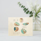 Geo VIII buitenshuis | Wees een Soul Seeker Briefkaart (Staand voorkant)