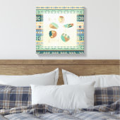 Geo VIII buitenshuis | Wees een Soul Seeker Canvas Afdruk (Insitu (Slaapkamer))