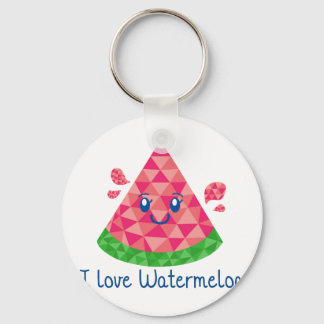 Geo Watermelon Sleutelhanger