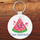 Geo Watermelon Sleutelhanger (Voorkant)