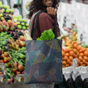 Geo wervelingen tote bag