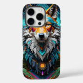 Geo Wolf Case-Mate iPhone Case (Achterkant)