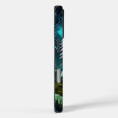 Geo Wolf Case-Mate iPhone Case (Achterkant / Rechts)