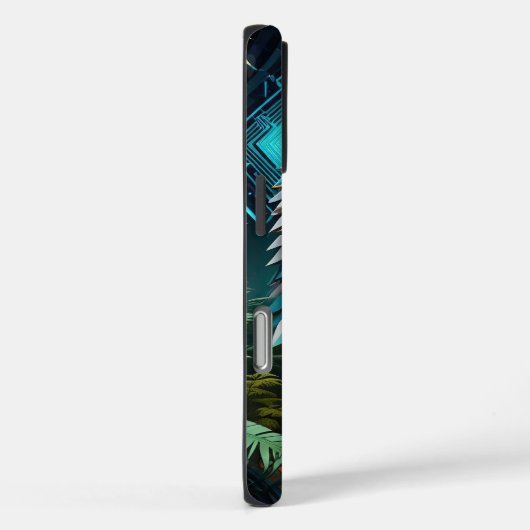 Geo Wolf Case-Mate iPhone Case (Achterkant / Rechts)