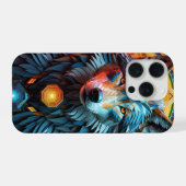 Geo Wolf iPhone Hoesje (Achterkant horizontaal)