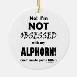 Geobsedeerd Alforn Keramisch Ornament