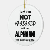 Geobsedeerd Alforn Keramisch Ornament (Links)