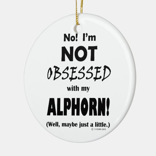 Geobsedeerd Alforn Keramisch Ornament (Links)