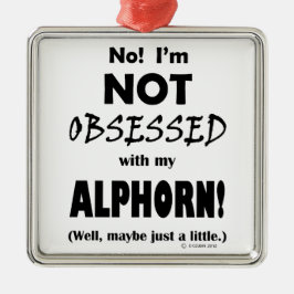 Geobsedeerd Alforn Metalen Ornament