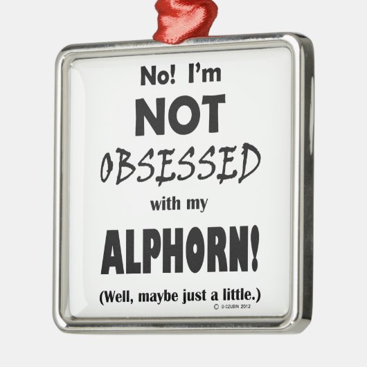 Geobsedeerd Alforn Metalen Ornament (Links)