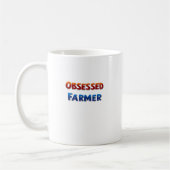 Geobsedeerd boer koffiemok (Links)