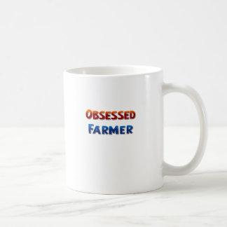 Geobsedeerd boer koffiemok