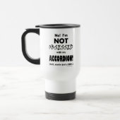 Geobsedeerd cardion Travel Mug Reisbeker (Links)